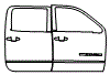 Door Kit pattern for the 2016 GMC Sierra