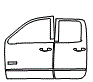 Door Kit pattern for the 2016 GMC Sierra