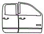 Door Kit pattern for the 2016 GMC Sierra