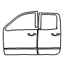 Door Kit pattern for the 2016 GMC Sierra