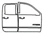 Door Kit pattern for the 2016 GMC Sierra