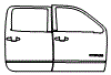 Door Kit pattern for the 2016 GMC Sierra