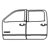 Door Kit pattern for the 2016 GMC Sierra