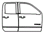 Door Kit pattern for the 2016 GMC Sierra