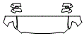 Hood, Fender and Mirror Kit pattern for the 2021 GMC Sierra