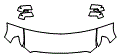 Hood, Fender and Mirror Kit pattern for the 2021 GMC Sierra