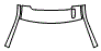 Roof and A-Pillar Kit pattern for the 2021 GMC Sierra