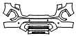Bumper Kit pattern for the 2021 GMC Sierra
