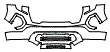 Bumper Kit pattern for the 2021 GMC Sierra