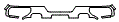 Rear Bumper Kit pattern for the 2021 GMC Sierra