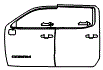 Door Kit pattern for the 2021 GMC Sierra