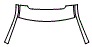 Roof and A-Pillar Kit pattern for the 2021 GMC Sierra