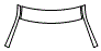Roof and A-Pillar Kit pattern for the 2021 GMC Sierra