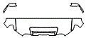 Hood, Fender and Mirror Kit pattern for the 2021 GMC Sierra