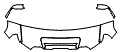 Hood, Fender and Mirror Kit pattern for the 2021 GMC Sierra