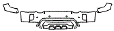 Bumper Kit pattern for the 2021 GMC Sierra