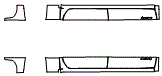 Rocker Panel Kit pattern for the 2021 GMC Sierra