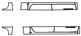 Rocker Panel Kit pattern for the 2021 GMC Sierra