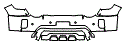 Bumper Kit pattern for the 2021 GMC Sierra