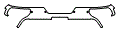 Rear Bumper Kit pattern for the 2021 GMC Sierra