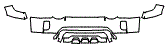 Bumper Kit pattern for the 2021 GMC Sierra
