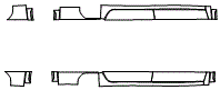 Rocker Panel Kit pattern for the 2021 GMC Sierra