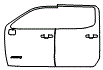 Door Kit pattern for the 2021 GMC Sierra