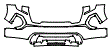Bumper Kit pattern for the 2021 GMC Sierra