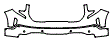 Bumper Kit pattern for the 2022 GMC Sierra 1500 (New Generation)