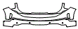 Bumper Kit pattern for the 2022 GMC Sierra 1500 (New Generation)