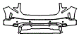 Bumper Kit pattern for the 2022 GMC Sierra 1500 (New Generation)