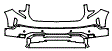 Bumper Kit pattern for the 2022 GMC Sierra 1500 (New Generation)