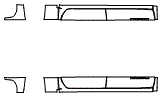 Rocker Panel Kit pattern for the 2022 GMC Sierra 1500 (New Generation)