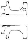 Outer Bed Panel Kit pattern for the 2022 GMC Sierra 1500 (New Generation)