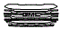 Grille Kit pattern for the 2022 GMC Sierra 1500 (New Generation)