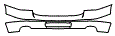 Bumper Kit pattern for the 2011 GMC Sierra