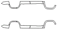 Rocker Panel Kit pattern for the 2020 GMC Acadia