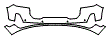 Bumper Kit pattern for the 2020 GMC Acadia