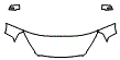 Hood, Fender and Mirror Kit pattern for the 2013 GMC Acadia