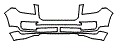 Bumper Kit pattern for the 2013 GMC Acadia