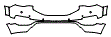 Bumper Kit pattern for the 2017 GMC Acadia