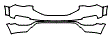 Bumper Kit pattern for the 2017 GMC Acadia