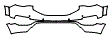 Bumper Kit pattern for the 2017 GMC Acadia