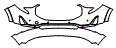 Bumper Kit pattern for the 2018 GMC Terrain
