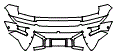 Bumper Kit pattern for the 2026 GMC Hummer EV
