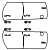 Door Kit pattern for the 2026 GMC Hummer EV