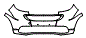 Grille and Bumper Kit pattern for the 2013 SmartCar ForTwo