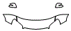 Hood, Fender and Mirror Kit pattern for the 2018 SmartCar ForTwo