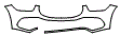 Bumper Kit pattern for the 2020 Mercedes Benz GLE SUV
