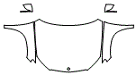 Full Hood, Fender and Mirror Kit pattern for the 2026 Mercedes Benz GLE SUV
